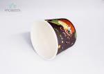 Personalized Individual Ice Cream Cups , Disposable Gelato Cups