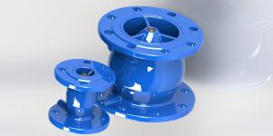 Quality Anti Water Hammer Soft Seal Non Slam Check Valve Ductile Iron wholesale