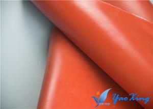Quality Fireproof Weave 5.0mm Silicone Coated Fiberglass Fabric Fireproof wholesale