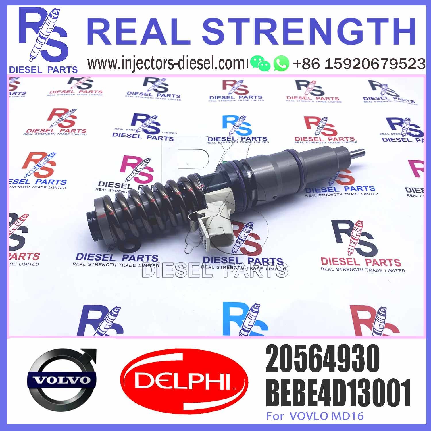 D16 Diesel Engine Electronic Fuel Unit Injector BEBE4D13101 20564930 85000590 3801396 For V-O-L-V D16 3145
