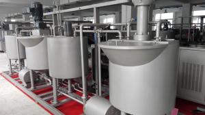 Quality Cake Making Machine For Chiffon Cake , Production Line Equipment 400 Kg /Hr wholesale