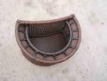 Luxury Comfortable Roofed Cane Daybed , Wicker Garden Oval Daybed