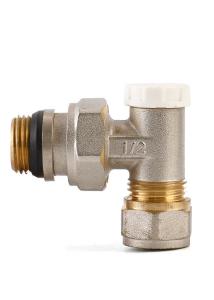 Quality Harmless Antiwear Brass TRV Valve , Multipurpose Angled TRV Radiator Valves wholesale