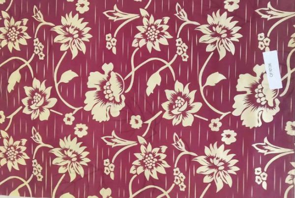 Wholesale 100 Polyester Mattress Quilting Fabric Warp Knitted Gold Printed