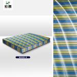 Colorful Striped 90gsm mattress covering fabric Polyester Textile Material
