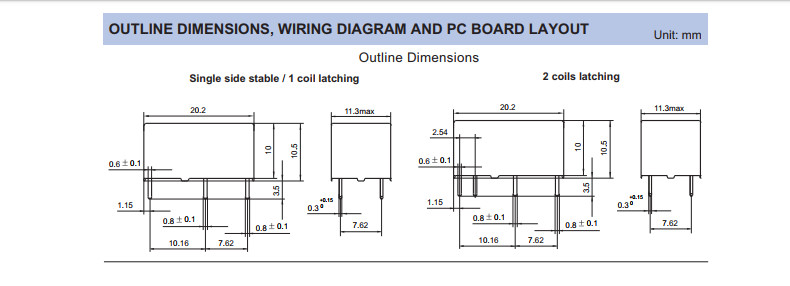 HFD41A HONGFA Power Relay 5A Signal Electromechanical Relay
