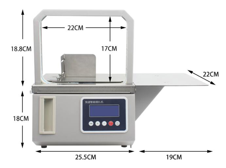 Cheap Price Small-Scale Manual Vegetable Flower Plastic Tape Binding Machine