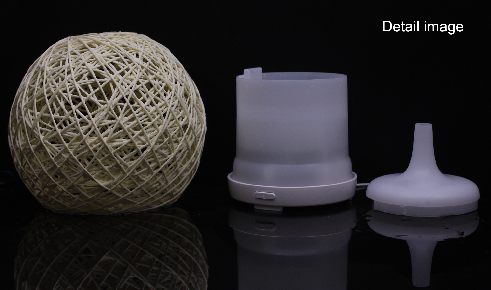Aromatherapy USB Air Humidifier 80ml with 7 Color LED Nightlight Aroma Diffuser