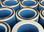 Polyester 95% Industrial Dust Collector Hepa Cartridge Filter 3 Micron