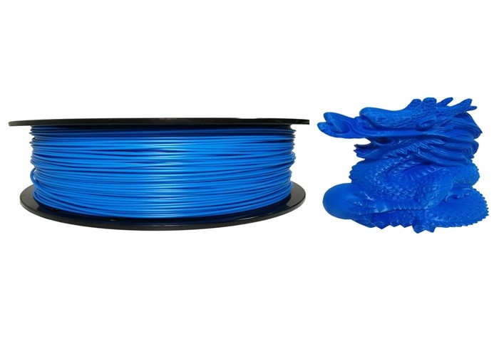 Blue PLA 3D Printer Filament 1.75mm 2.2lb 1kg Plastic Silk Filament