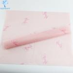 Spot UV Florist Wrapping Paper Sheets Gift Wrapping Transparent Paper