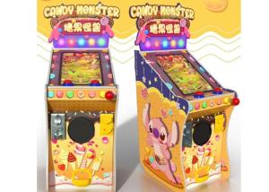 Quality 19 Inch Pinball Game Machine , Candy Monster Kids Pinball Machine wholesale