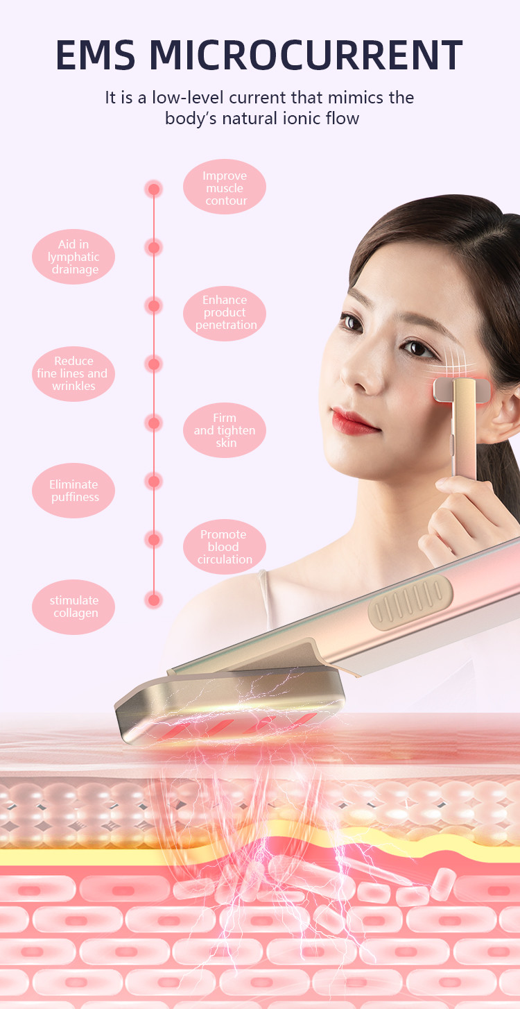 Dark Circle Treatment Eye And Face Massager With 300mAh Lithium Battery