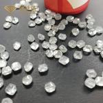 Full White Color Rough Lab Grown Diamonds D E F G Unpolished