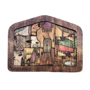 Quality Customized Logo Wood Nativity Diy Children'S Puzzles Gifts wholesale