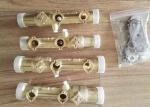 Ultrasonic Water Meter Components , DN15 Brass Water Meter Body
