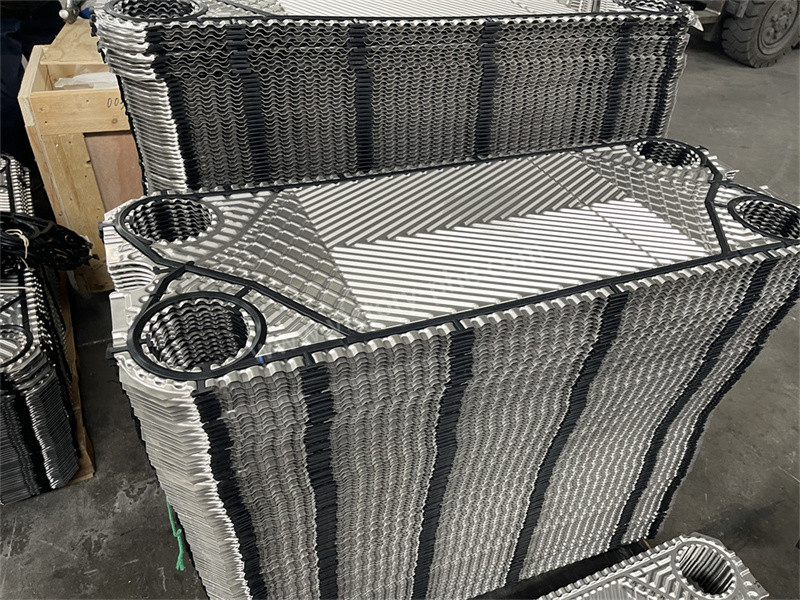 SS304 SS316 Vicarb Heat Exchanger Plates 0.5mm 0.6mm Thickness
