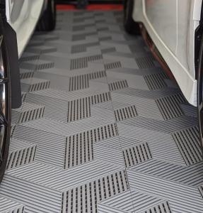 Quality Anti Impacting Garage Floor Squares OEM Puzzle Garage Flooring wholesale