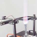 SUS304 Accuracy 0.1s Flammability Test Chamber , ISO 9151 Fabric Testing