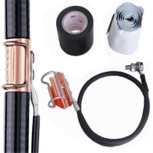 Quality Feeder Telecom Earth Grounding Kit 50Hz 30kv 304 Stainless Steel Clamp Included wholesale