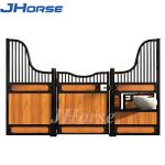 Standard Horse Stall Fronts 12 Ft Solid Horse Stables Panels With Sliding Door