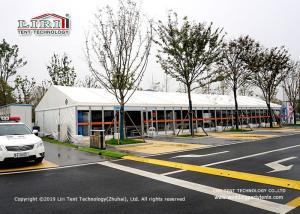 Quality PVC Sidewall Double Wings Glass Door 20x90m Outdoor Event Tents wholesale