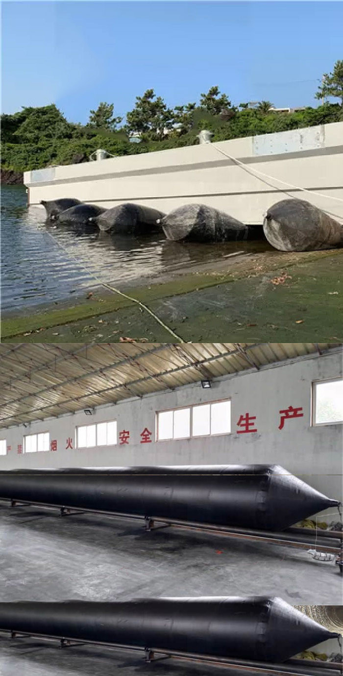 Airbag Launching Ship Docking Rubber Tubes Balloons Airbag for Dock