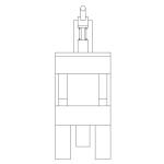 Aluminium Air Operated Hydraulic Pneumatic Pump High Pressure Light Weight