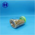 Transparent Oval Shaped PET Cookies Candies Nuts Biscuits Lollipop Fruit Jelly