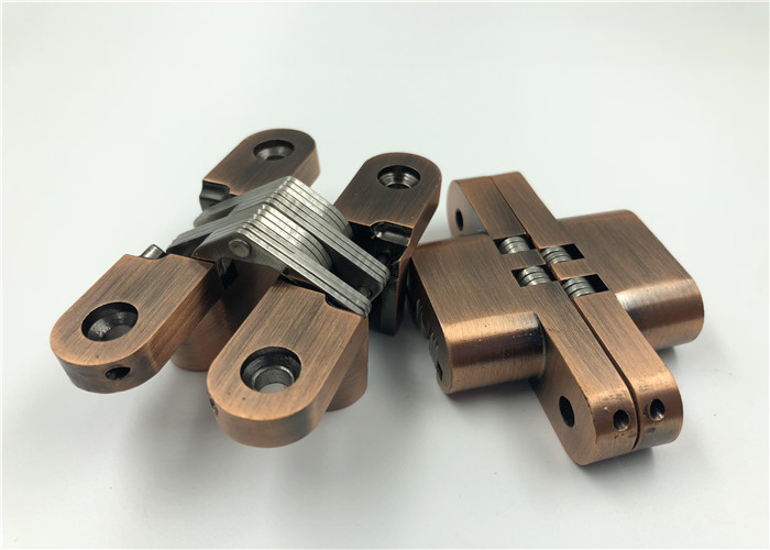 Silent SOSS Heavy Duty Concealed Hinges , Spring Close Hidden Closet Hinges