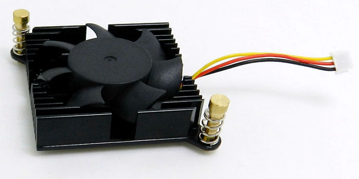 Durable 1.2W Graphics Card Cooler Fan , VC-AL4009 12V GPU Heatsink And Fan