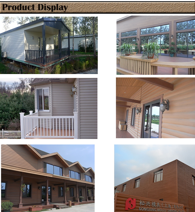Extrusion Technique PVC Exterior Cladding Siding for Beauty Decorate Onsite Inspection