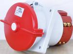IP67 Panel Mounted Industrial Receptacle / Panel Mount Socket Copper Metal