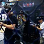 VR 9D Platform 3D Glasses Virtual Reality 4-5 Players 9D Cinema Machine FuninVR