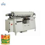 evaporated milk in cans labeling machine canned powder milk labeling machine