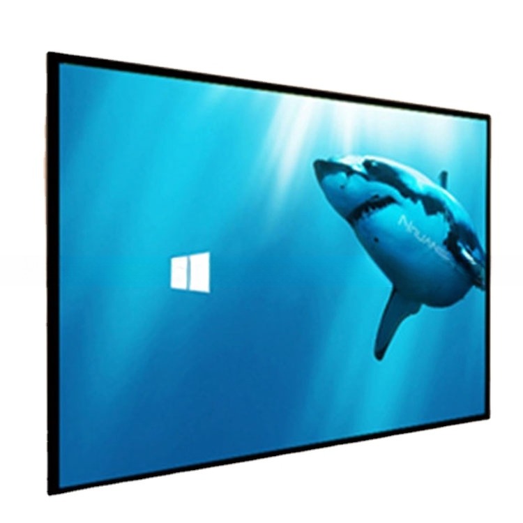 UHD 86" inch LCD LED display monitor network Android advertisement totem signage player screen with DP VGA HDM1 input ports