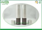 Recyclable Cardboard Paper Tubes , Stamping Logo Paper Canister Packaging