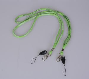 Quality Elastic fabric round cord neck straps,jacquard fabric cord rope neck lanyards phone holder wholesale