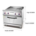 Electric Restaurant Cooking Equipment with 12.5kw Power for Professional