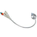 Three Way Silicone Urinary Medical Foley Catheter 14fr For Surgery