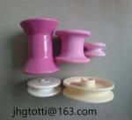 Textiles Guide Parts Al2O3 Ceramic Eyelet Wear Resistant