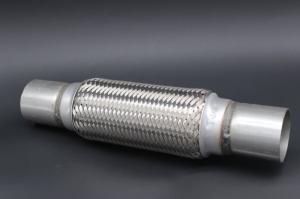 Quality Ss409 45×152mm Id 1.75&quot; Stainless Steel Exhaust Parts Flex Pipe wholesale