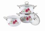 Enamelled cookware