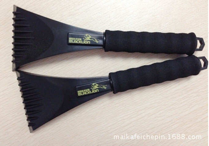 Car snow blade EVA+PP 28cm long winter blade four colors logo customized