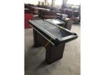 Supermarket Steel Cash Register Fixtures / Retail Coffee Counter Desk
