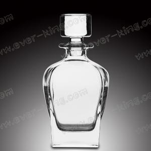 Quality Square Shaped empty 750ML Glass Tequila Bottles wholesale