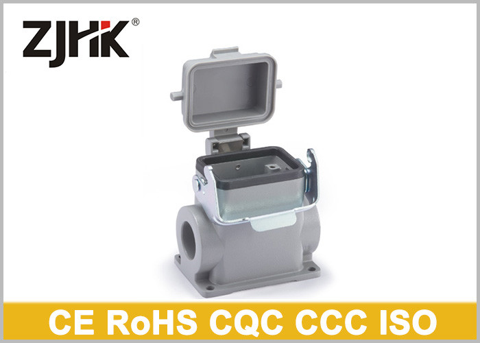 6 Pin Connectors Industrial Hood And Housing With Side Entry H6B-SF-1L-PG