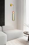 Designer Colored Pendant Lamps LED Stained Glass Pendant Light Bar Shop