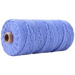 Green 3 Strand Twisted Nylon Rope 3mm Macrame Braided Cotton Rope