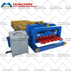 Quality 0.3mm Aluminum Profile Glazed Sheet Roll Forming Machine wholesale
